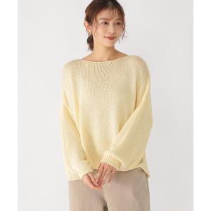 ニット セーター 3ゲージリリヤーンニット レディース