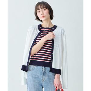 アンサンブル ツインニットセット（ノースリーブニット＋カーディガン）