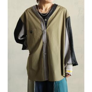 ブルゾン アウター マルチシャツブルゾン レディース