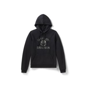 パーカー スカル・ブリング プルオーバー・フーディー レディース