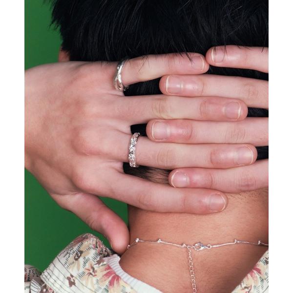指輪 リング 「silver925」Sway  Ring / スウェイジルコニアリング メンズ レデ...