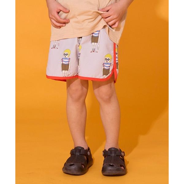 パンツ 「水陸両用」総柄サーフショーツ キッズ 子供服 男の子 女の子