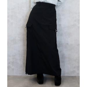 スカート ナイロンタッチカーゴナロースカート
