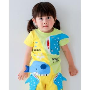 tシャツ チークルーム くじらとさめ Tシャツ ...の商品画像