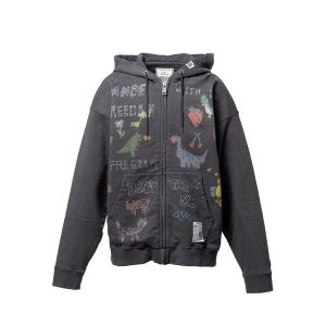 パーカー 「MIHARAYASUHIRO/ミハラヤスヒロ」KIDS DOODLE PARKA メンズ