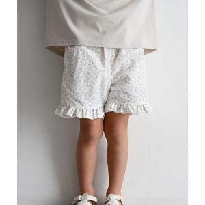 パンツ 「水陸両用 」 フリル ショートパンツ キッズ 子供服 女の子