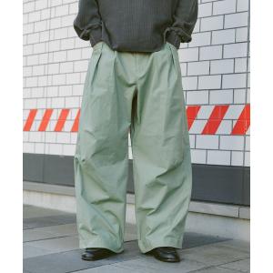 スラックス TC Duck Buggy Cocoon Pants/3Dバギーコクーンパンツ「セットアップ対応」 メンズ