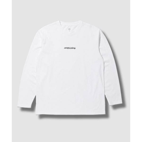 tシャツ 「T-GRAPHICS」チームロゴ ワンポイント刺繍 クルーネック長袖Tシャツ メンズ レ...