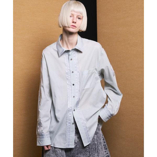 シャツ 「UNISEX」Inside-out Prime-Over Sheer Regular Co...
