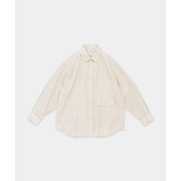 シャツ 「STILL BY HAND」Garment-dye over shirt メンズ