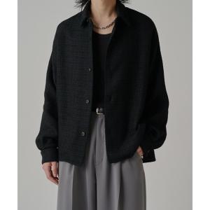 シャツ ファニーツイードシャツ メンズ