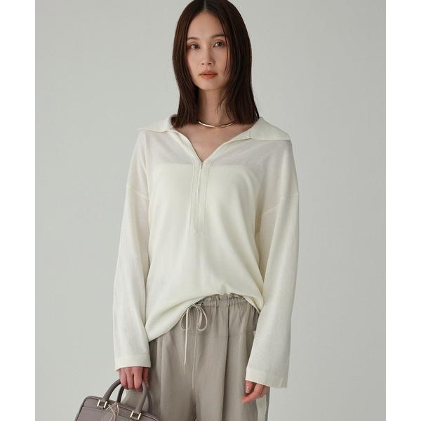 ニット セーター セーラースキッパープルオーバー レディース