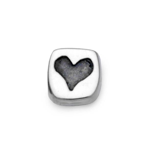 ピアス SV925 ハートタッズピアス Sync Note メンズ