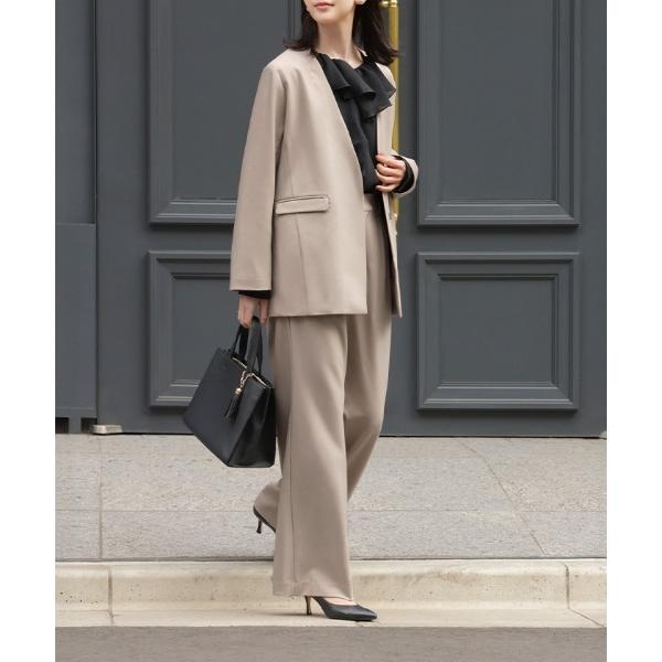 セレモニースーツ セットアップ 「 洗濯機で洗える 」 ジャケット × パンツ 2点セット スーツ ...