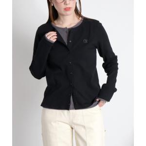 tシャツ 配色レイヤードカーディガン レディース