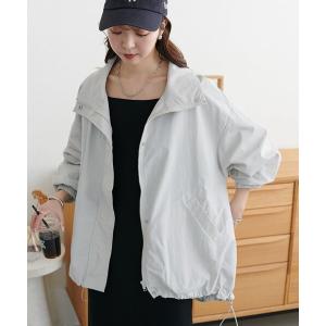 ブルゾン アウター 「WEB限定」ナイロンスタンドロングブルゾン レディース