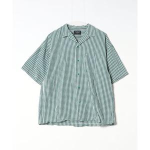 「CHARI&CO」 半袖シャツ「BAYFLOWコラボ」 MEDIUM グリーン メンズ