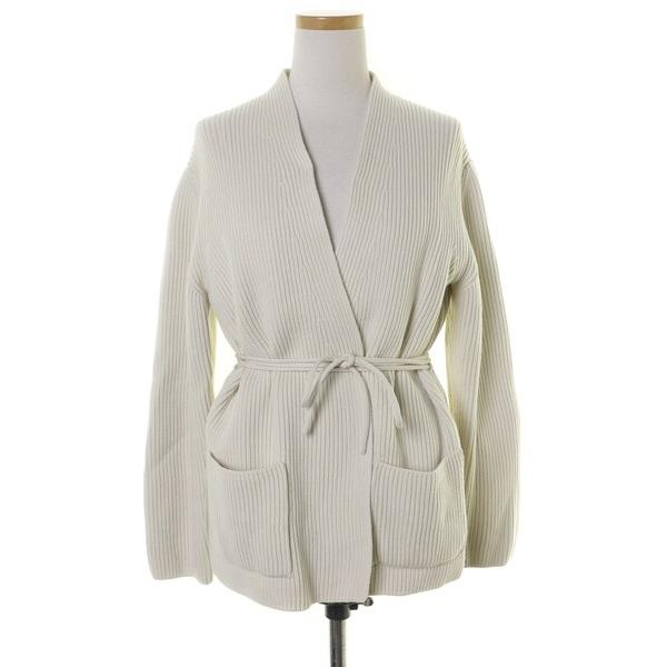 「AURALEE」 ニットカーディガン 1 ベージュ レディース