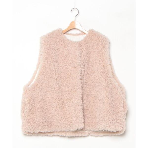 「Java」 ベスト L ベージュ レディース