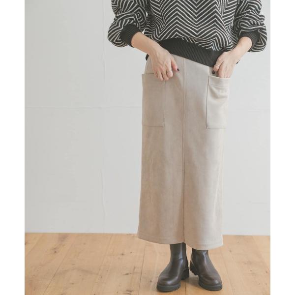「ITEMS URBANRESEARCH」 タイトスカート FREE グレー系その他 レディース