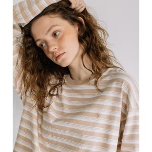 「WCJ」 長袖カットソー FREE ベージュ レディース