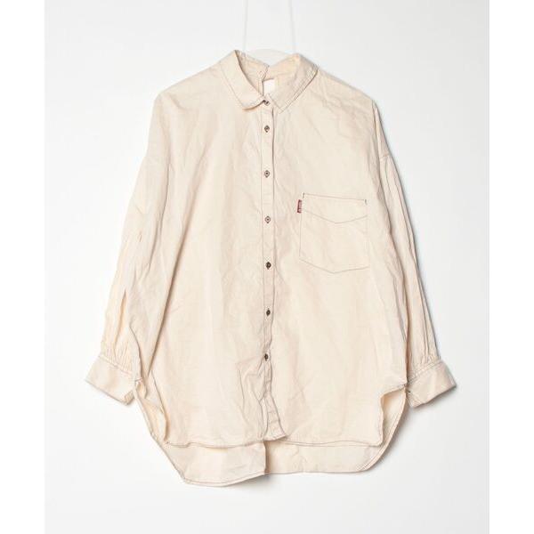 「Java」 長袖シャツ M ベージュ レディース