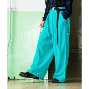 「niko and...」 ペインターパンツ MEDIUM ライトブルー レディース