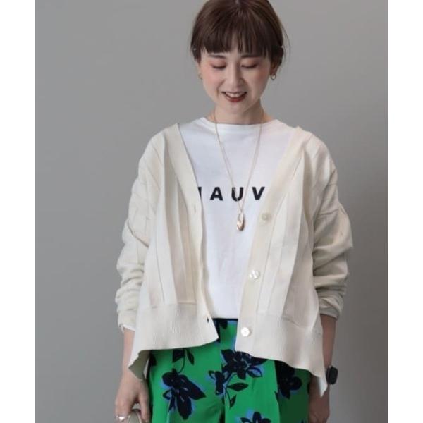 「AMERICAN HOLIC」 カーディガン M アイボリー レディース