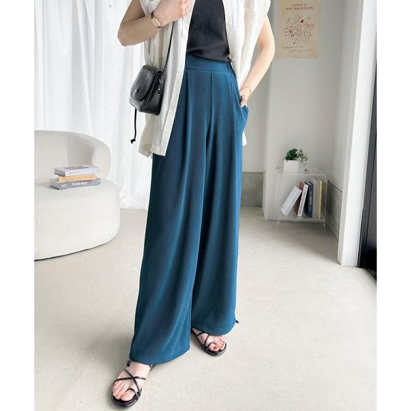 「Java」 イージーパンツ SMALL ブルー レディース