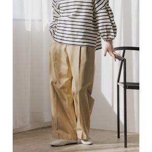 「niko and...」 チノパンツ LARGE ベージュ レディース