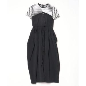 「JILL STUART」 ドッキングワンピース 4 ブラック レディース