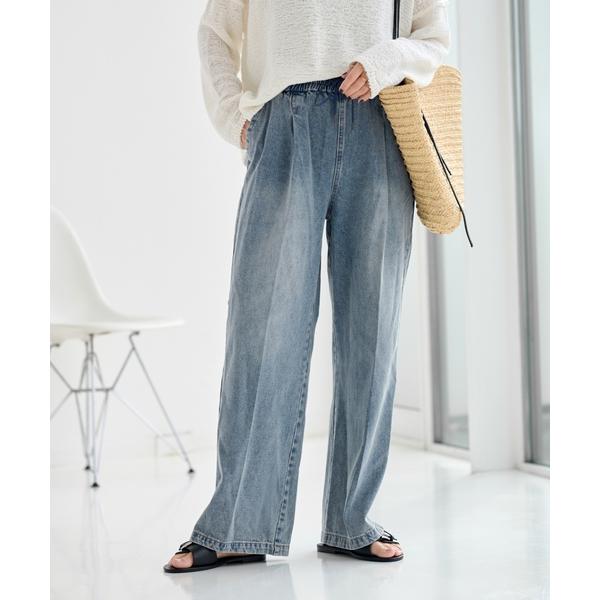 「JOURNAL STANDARD relume」 デニムパンツ 38 ブルー レディース