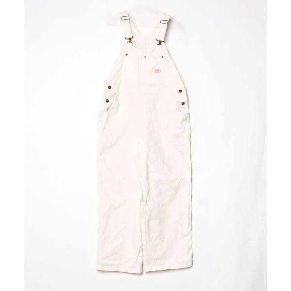 「Java」 オーバーオール MEDIUM ホワイト レディース