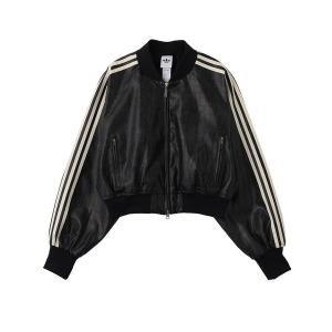 ブルゾン アウター adidas W SST PLEATHER JACKET HL222 レディース メンズ