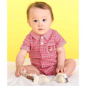 クマ刺しゅう半袖ロンパース 70-80cmの買取情報