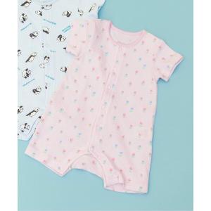 ベビー服 ロンパース 前開き総柄ぽこぽこロンパスの買取情報
