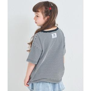 tシャツ 「綿100%」ユニセックス バックタグ付き カラーボーダー半袖Tシャツ キッズ 子供服 男の子 女の子
