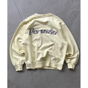トレーナー スウェット Perushu embroidered logo clue sweat／Perushu 刺繍ロゴクルースウェット