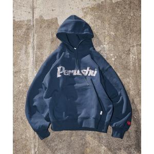 パーカー Perushu embroidered logo sweat foodi／Perushu 刺繍ロゴスウェットフーディ メンズ レディース