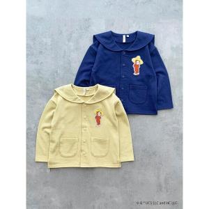 カーディガン 「おさるのジョージ」セーラーカラーカーディガン キッズ 子供服 男の子 女の子