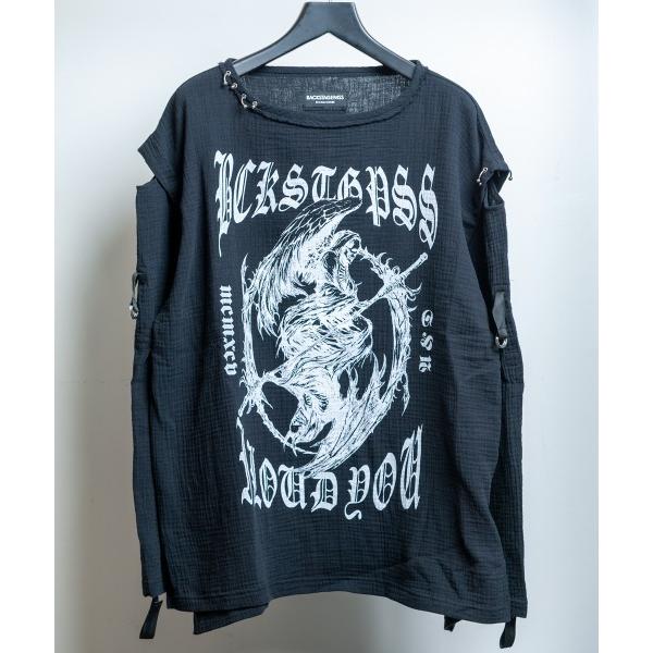 tシャツ DUALITY(デュアリティー)ロゴプリント オーバーサイズ ロンT メンズ レディース