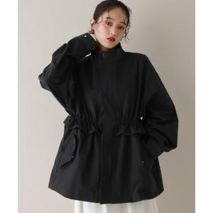 ブルゾン アウター 2WAY/フリルミリタリーブルゾン レディース