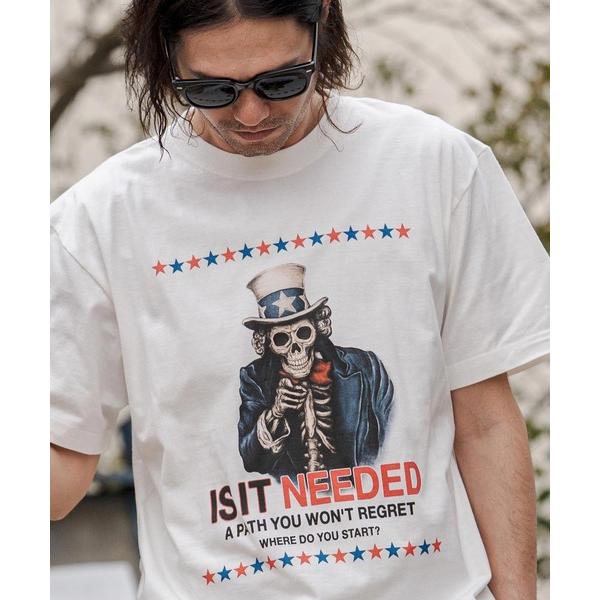 tシャツ mt10264- プリントT（IS IT NEEDED） Tシャツ(CASD-170) メ...