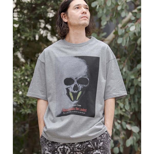 tシャツ mt10266- ビッグシルエットプリントT（Silence Speaks the Lou...