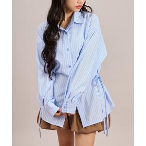 ブラウス シャツ ２Wayリボンシャツ レディース
