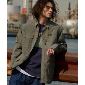 シャツ EBTEK マルチポケットシャツ メンズ レディース