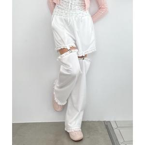スウェットパンツ ジャージ 2Way Lace Pants レディース