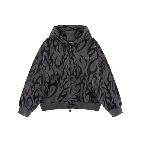 パーカー ジップフーディ｜Tribal Camo Zip Hoodie｜SUPPLIER メンズ レ...