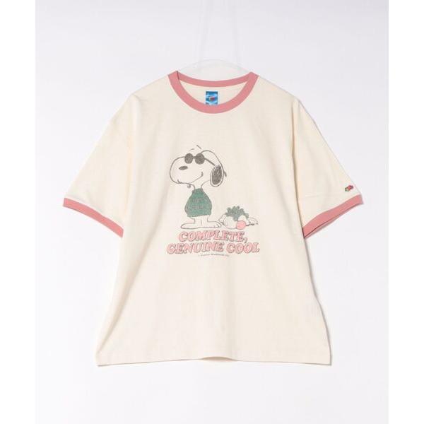 tシャツ FTL x PEANUTS 19/-スラブ天竺3/ ピーナッツコラボ 半袖Tシャツ / C...