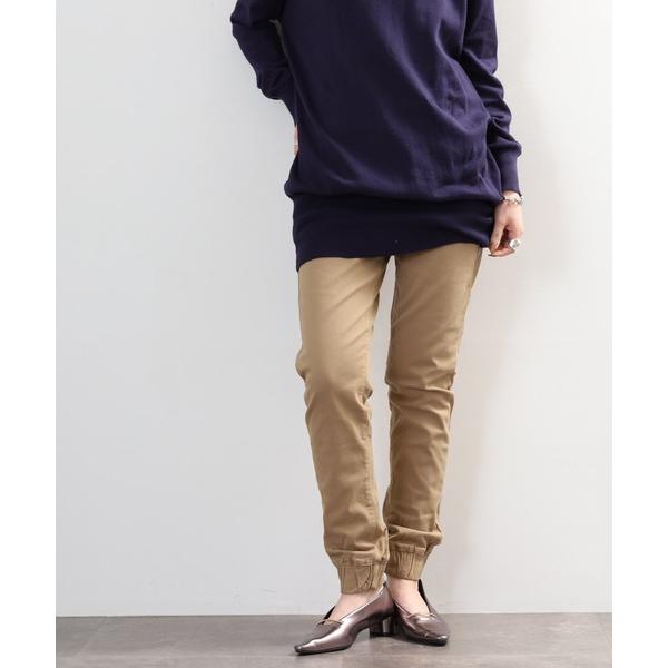 パンツ ツイル ジョガーパンツ レディース
